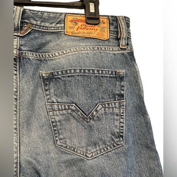 Diesel Jeans Mens W30 Blue Larkee Relaxed Comfort Straight 0800Z 30x30 - Picture 5 of 12